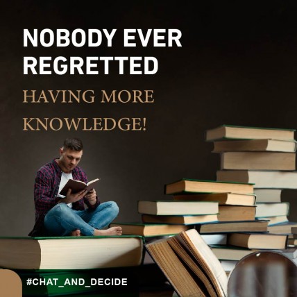 A man who reads books a lot